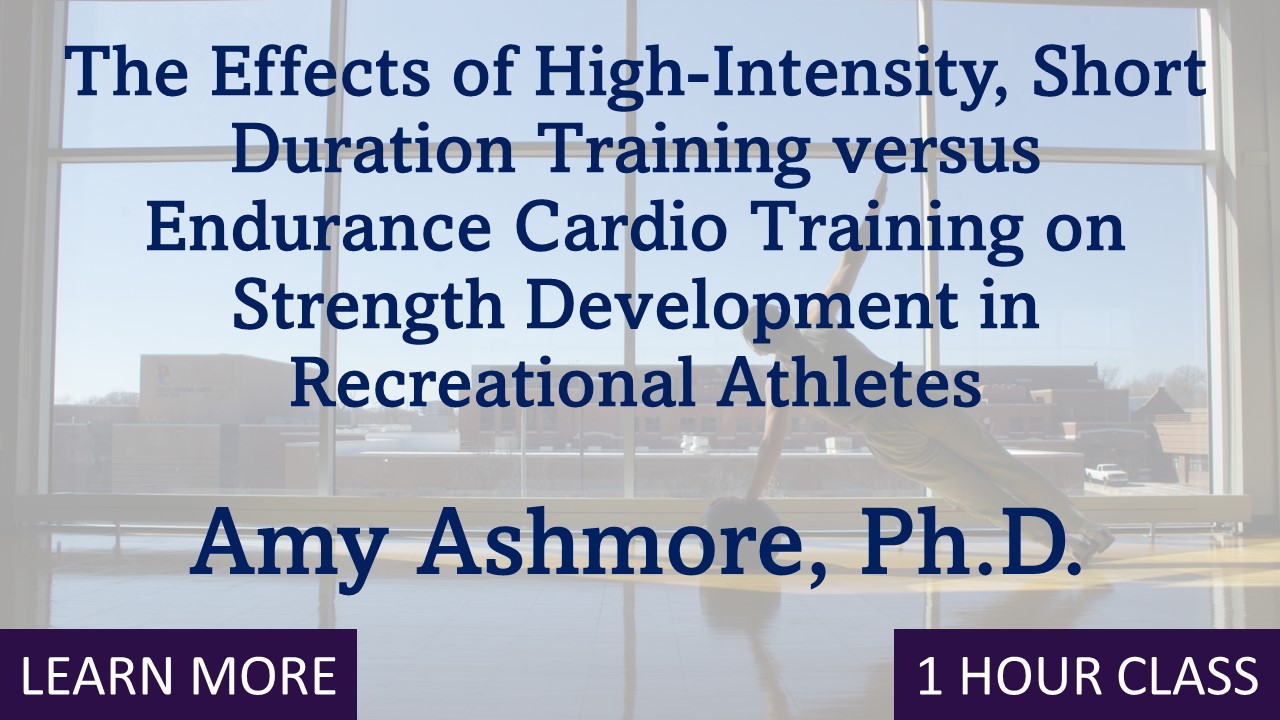 Effects of High-Intensity Short Duration Training vs Endurance Cardio Training on Strength Development in Recreational Athletes